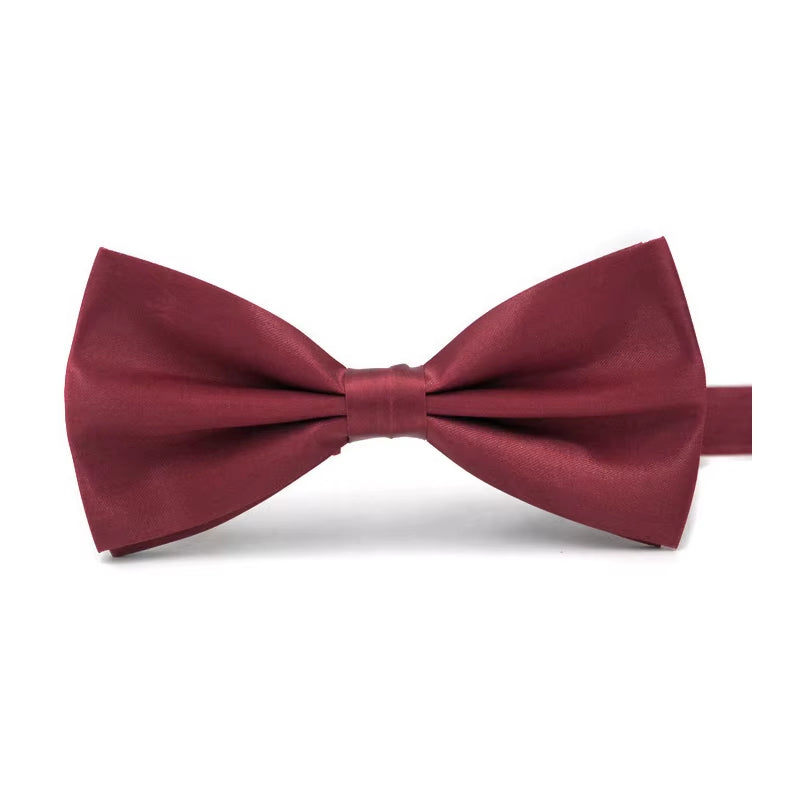 Men Ties Fashionable Butterfly Party Business Wedding Bow Tie Candy Solid Color Female Male Bowknot Accessories Bowtie