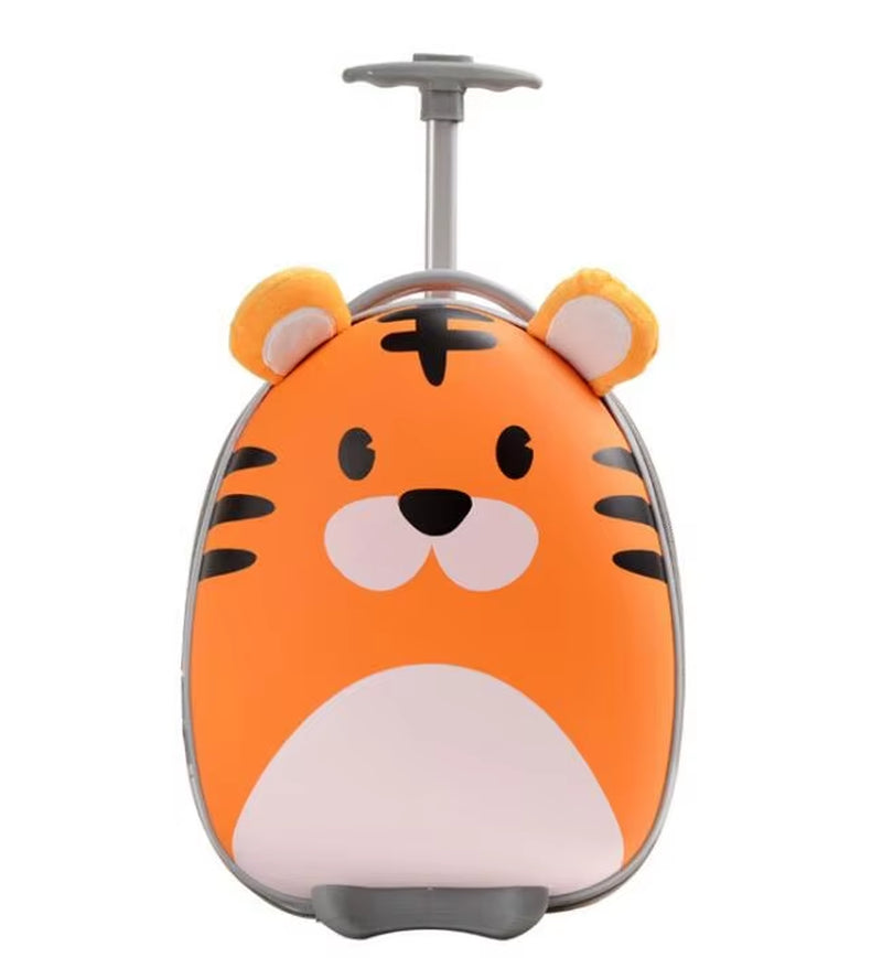 Kids Travel Suitcase Cartoon Suitcase for Boys Wheeled Suitcase for Girls Children Trolley Bags for Kid Rolling Luggage Suitcase