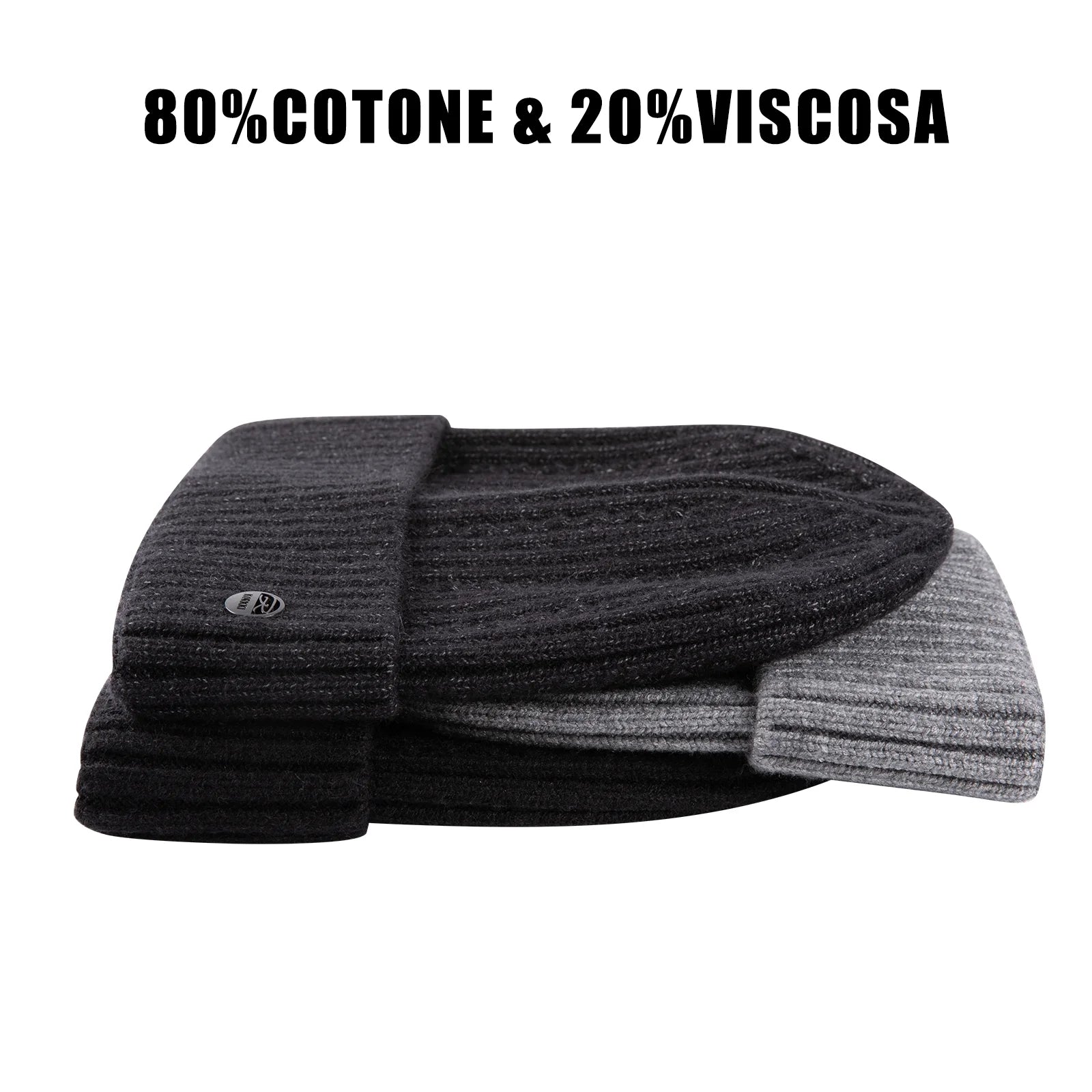 Knit Beanie Hats for Men Women Winter Slouchy Hats Warm Classic Daily Cuffed Skull Caps